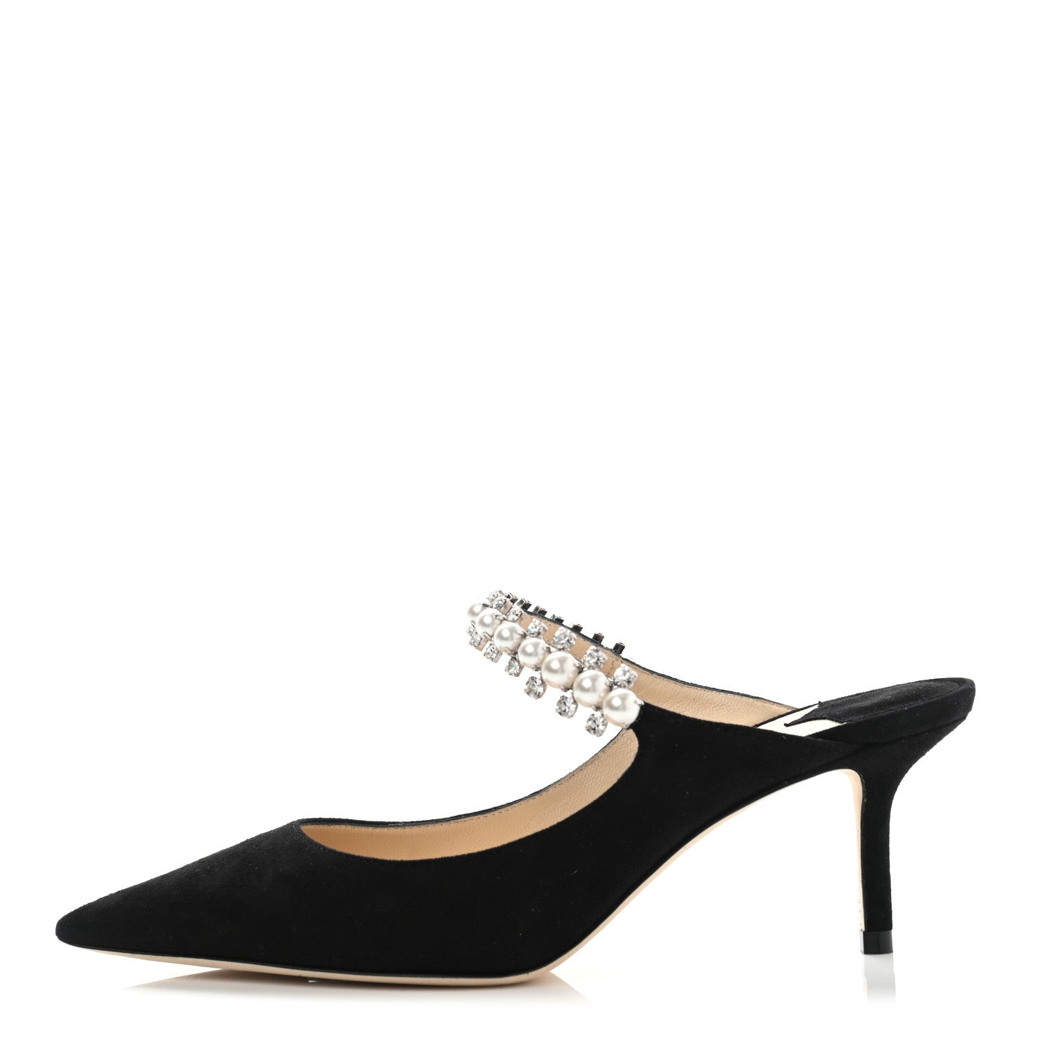 Jimmy Choo Suede Bing 65 Pumps 35 Black 1 of 11