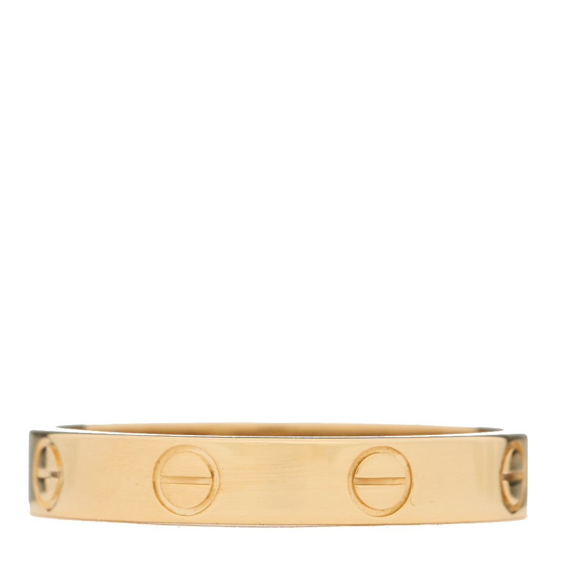 Cartier 18K Yellow Gold 3.5mm LOVE Wedding Band Ring 58 8.25 3 of 5