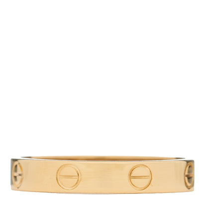 Cartier 18K Yellow Gold 3.5mm LOVE Wedding Band Ring 58 8.25 3 of 5