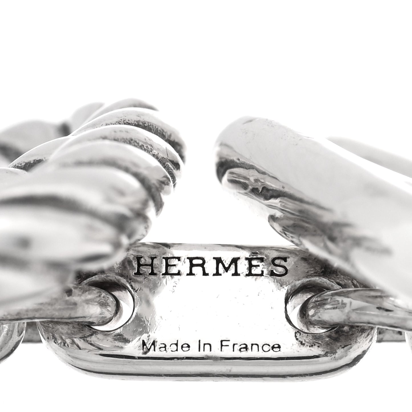 Sterling Silver Chaine d'Ancre Alea II Cufflinks