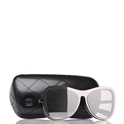 Chanel Clip On Sunglasses 71231A Black Grey 11 of 11