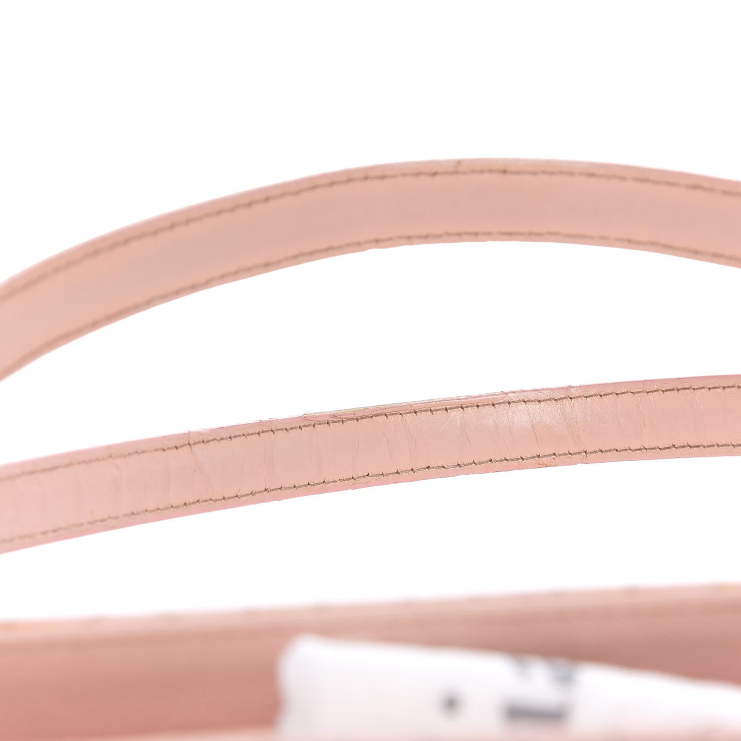 Christian Dior Calfskin Cannage Stitched East West Lady Dior Rose Clair 17 of 21