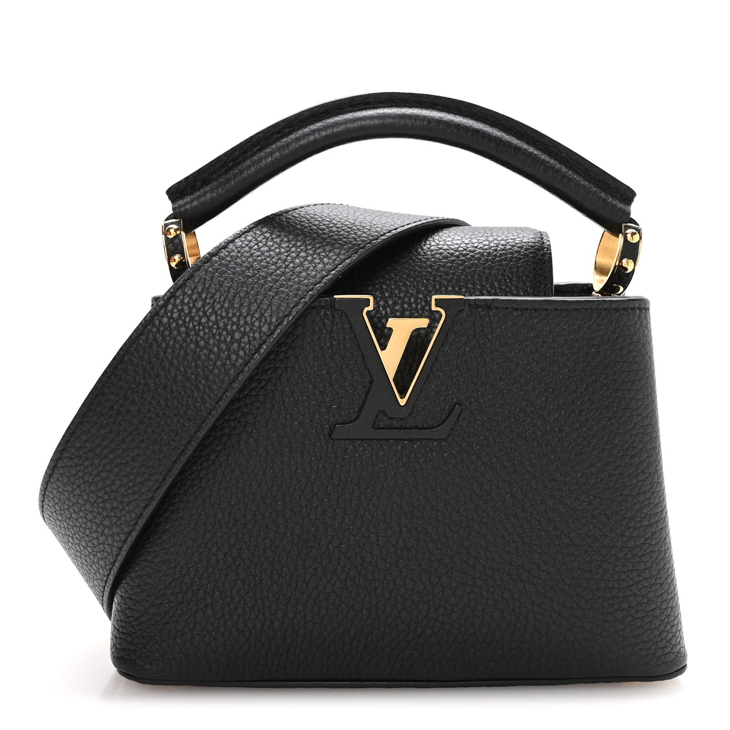 Taurillon Mini Capucines Black