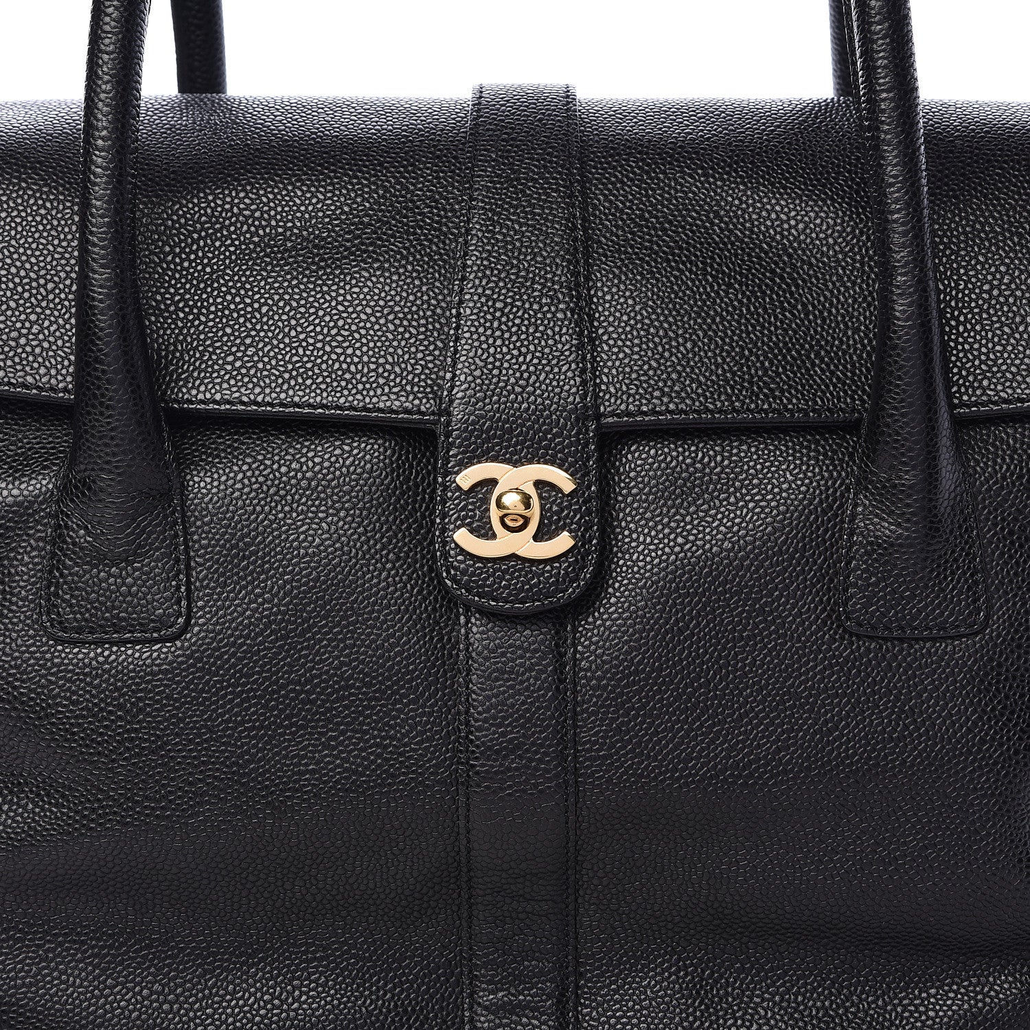 Chanel Caviar CC Tote Black 16 of 16
