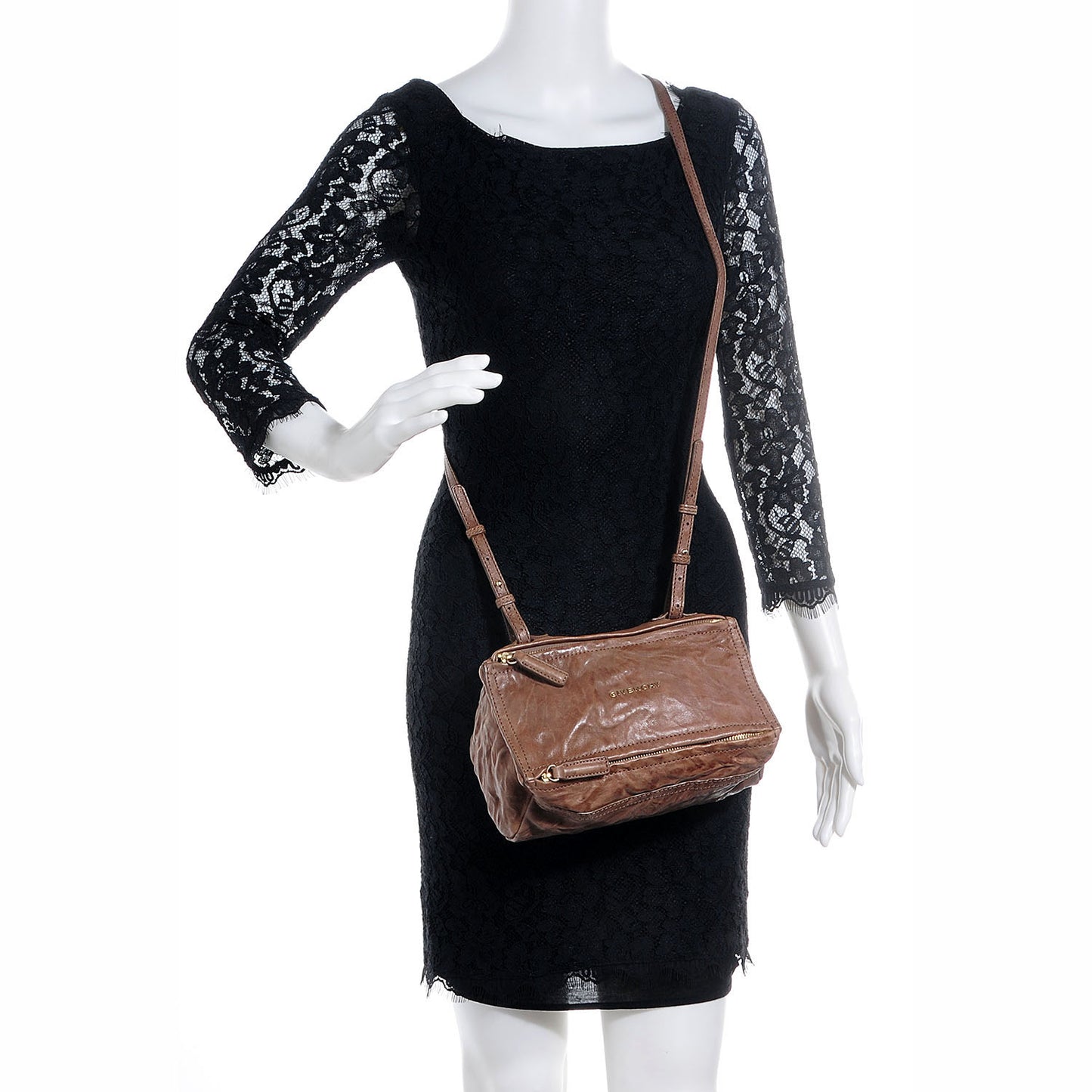 Tumbled Sheepskin Mini Pandora Brown