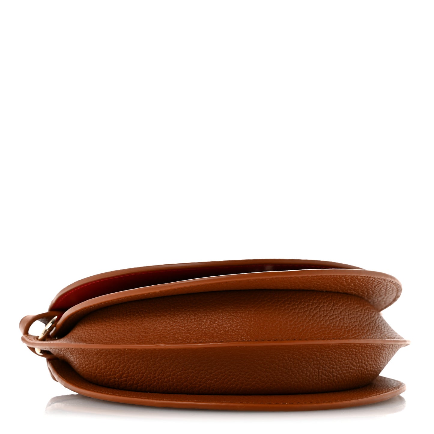 Calfskin By My Side Crossbody Bag Cuoio