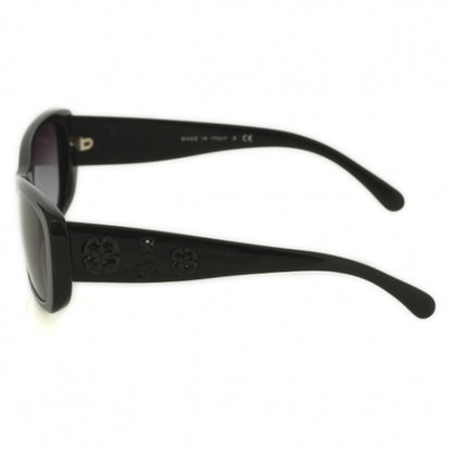 Chanel Camellia CC Sunglasses 5186 Black 2 of 10