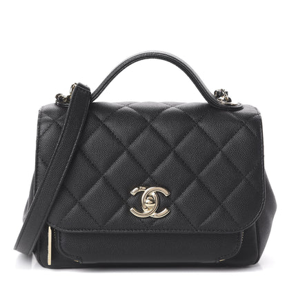 Chanel Caviar Quilted Mini Business Affinity Flap Black 1 of 8