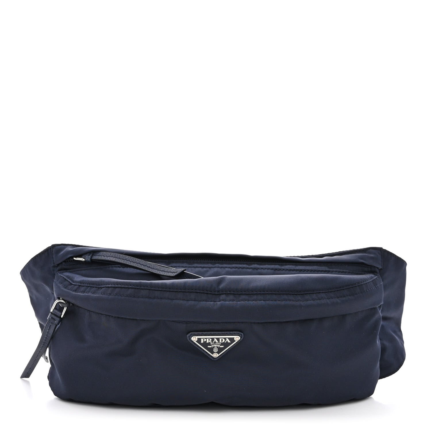 Prada Tessuto Nylon Montagna Belt Bag Blue 1 of 9