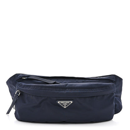 Prada Tessuto Nylon Montagna Belt Bag Blue 1 of 9