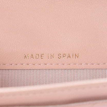 Chanel Lambskin Quilted Flap Card Holder Light Pink 7 of 8