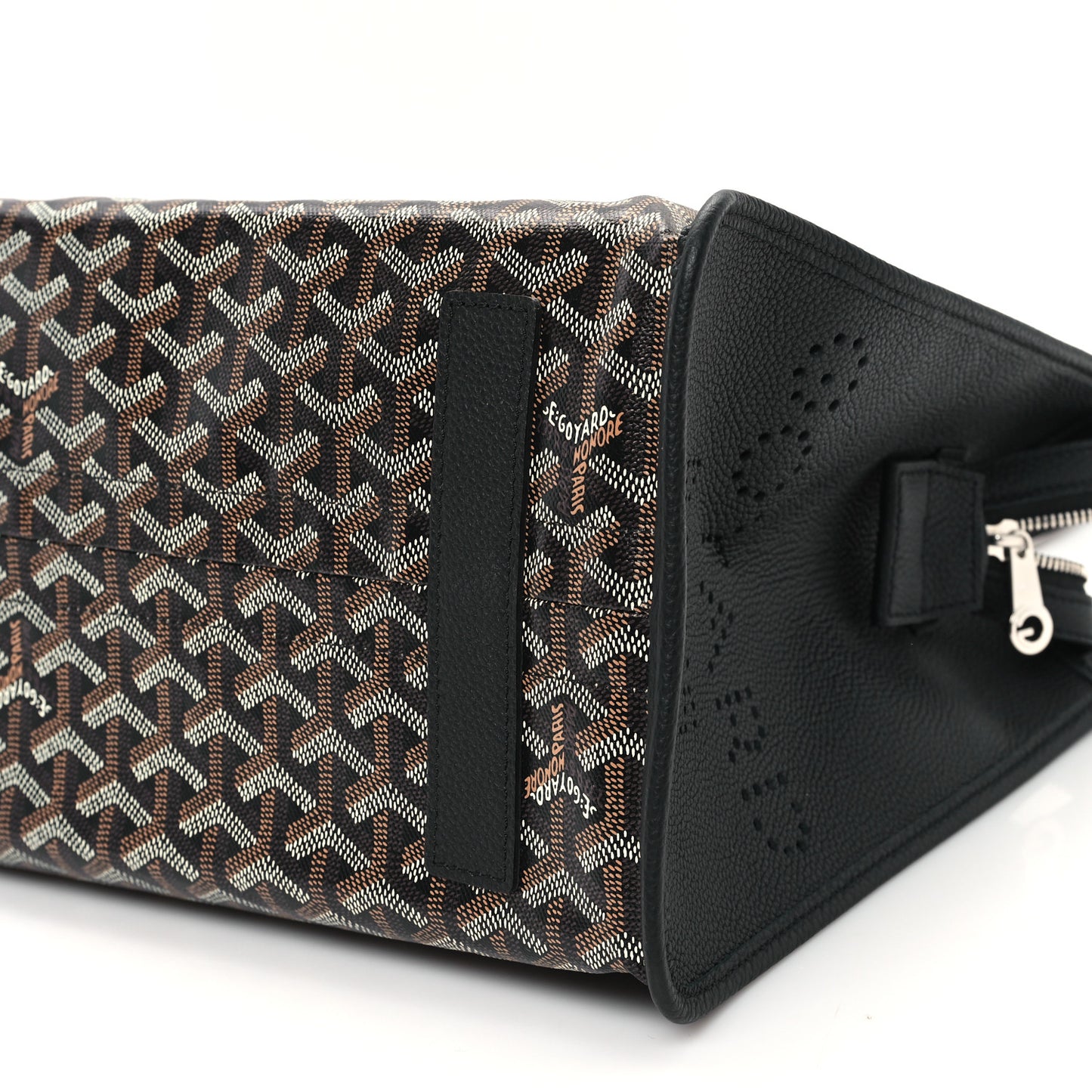 Goyardine Sac Hardy Pet Carrier PM Black