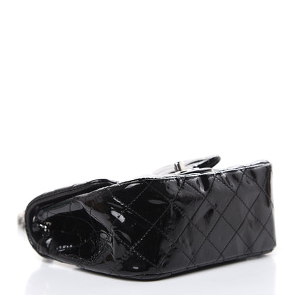 Chanel Patent Calfskin Quilted Mini Square Flap Black 4 of 12