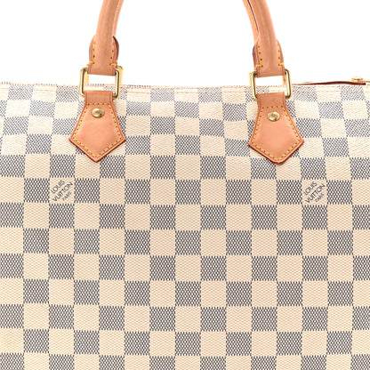 Louis Vuitton Damier Azur Speedy 30 8 of 11