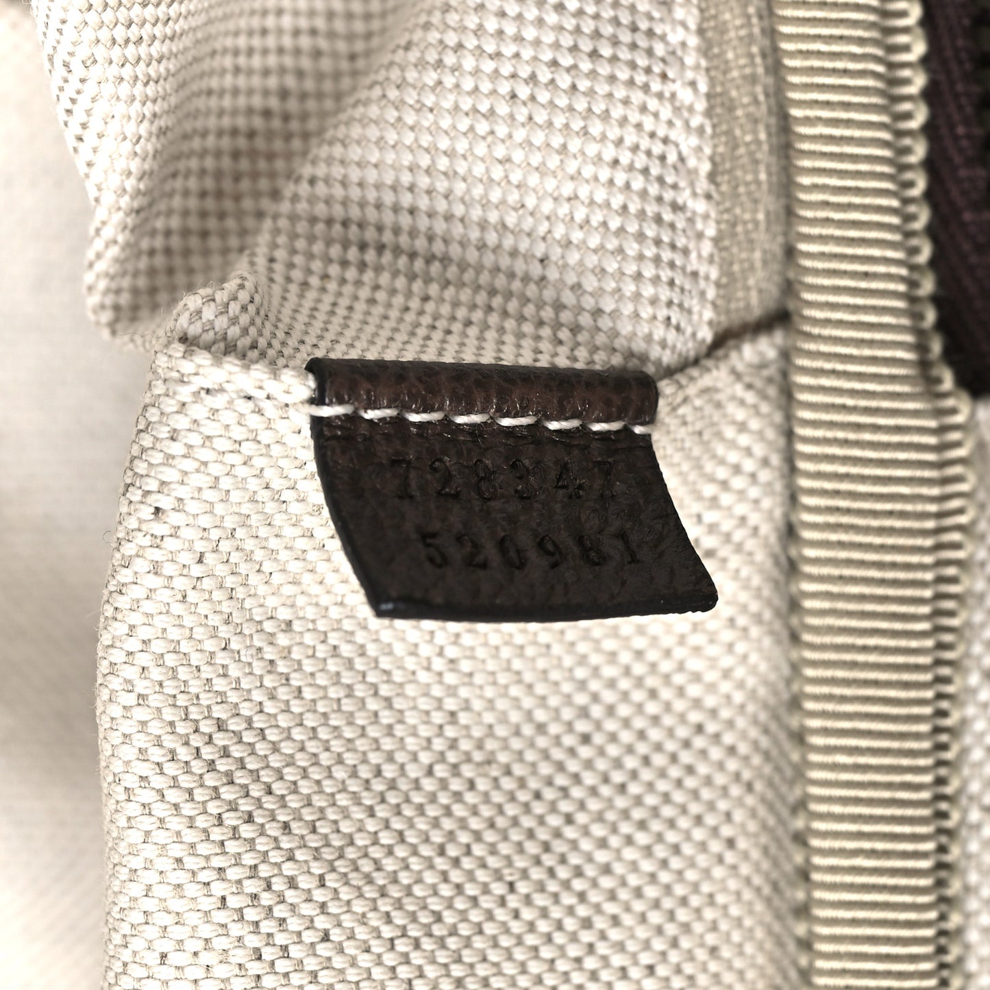 GG Supreme Monogram Web Medium Savoy Trolley Beige Ebony