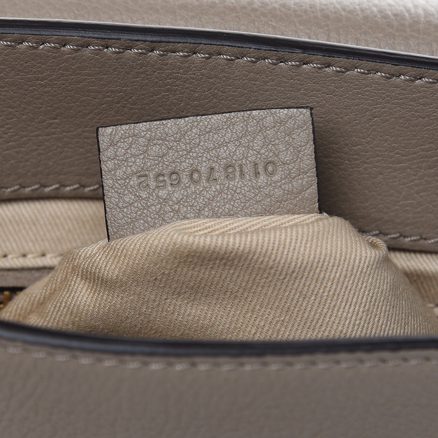 Suede Calfskin Medium Faye Backpack Motty Grey