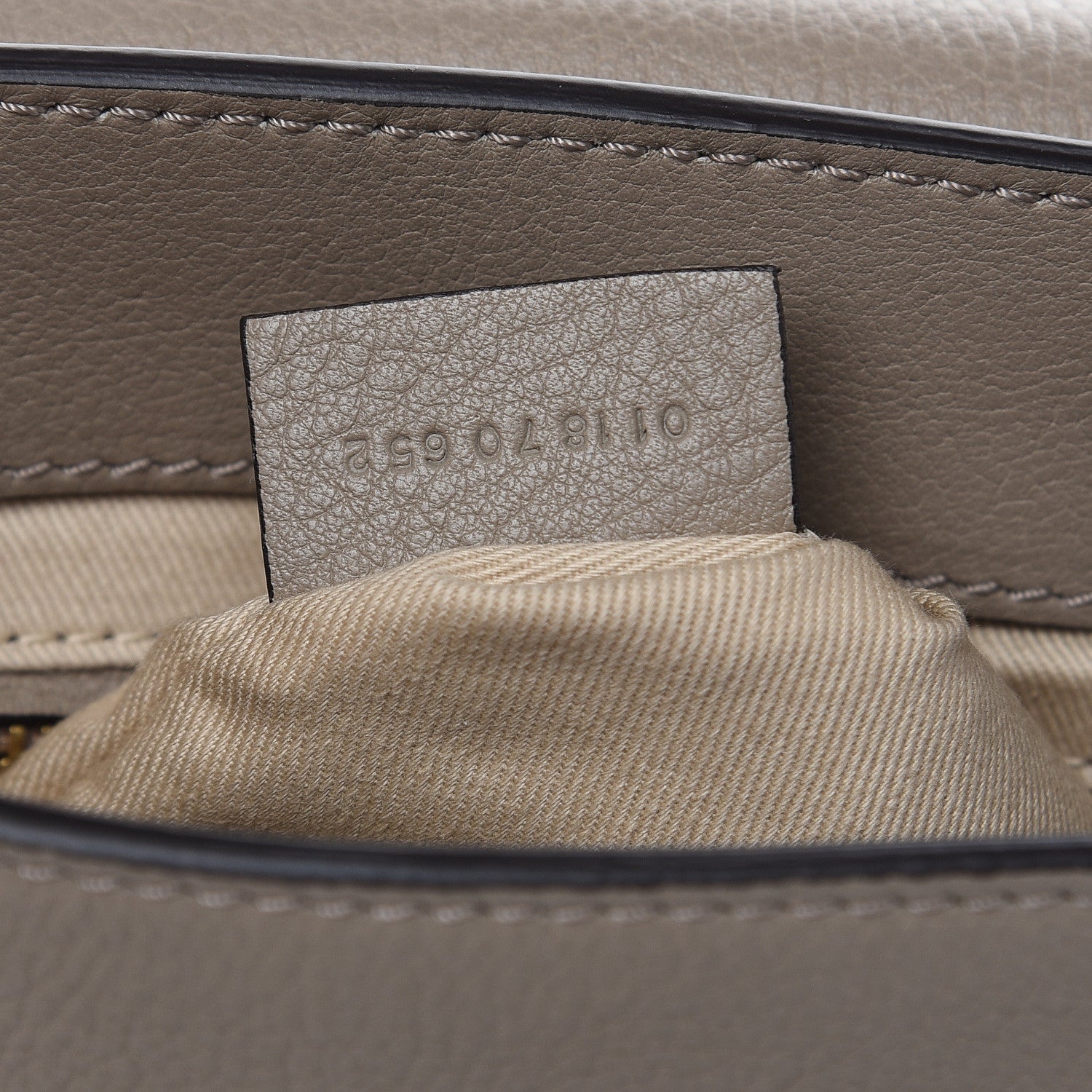 Chloe Suede Calfskin Medium Faye Backpack Motty Grey 7 of 11