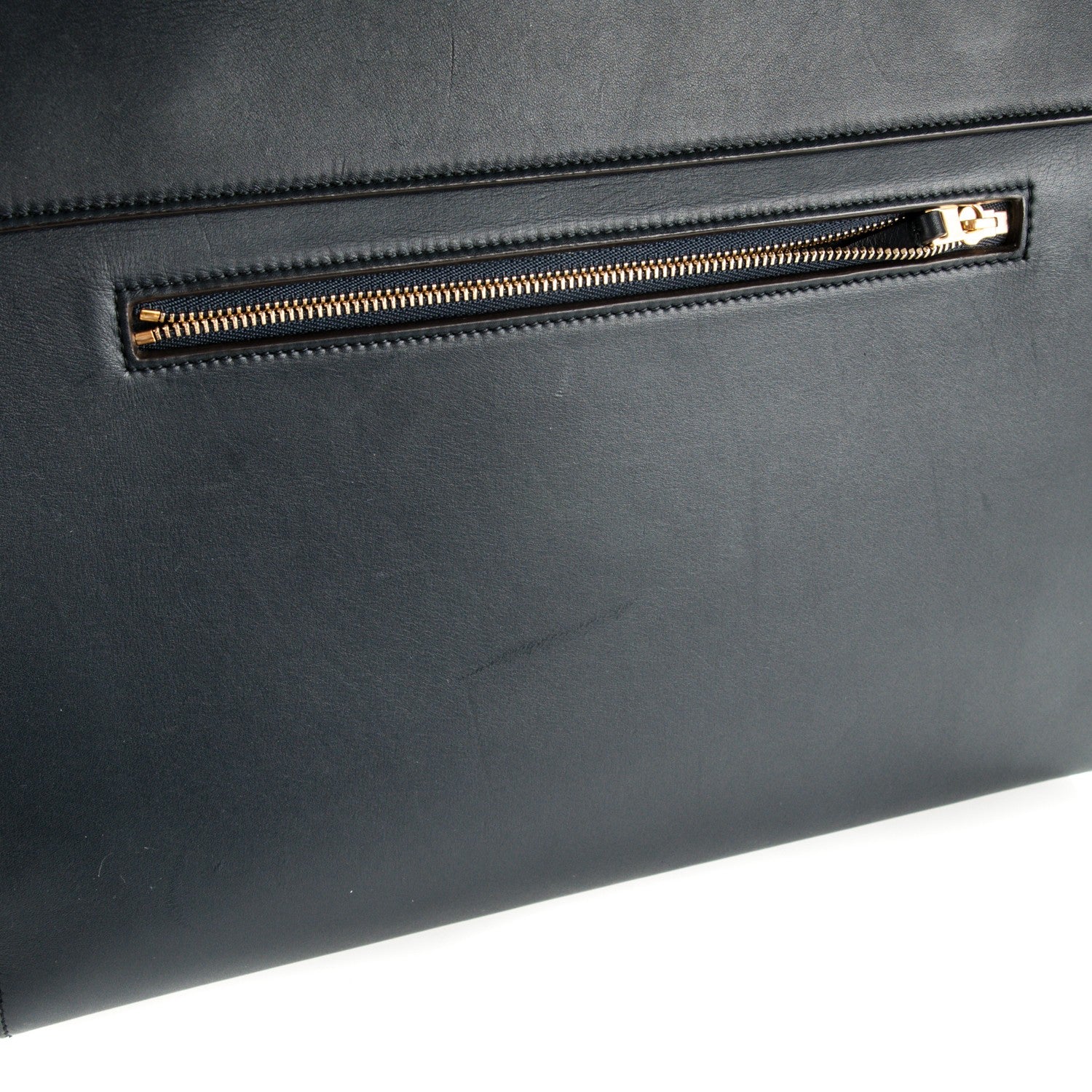 Celine Smooth Calfskin Small Belt Bag Navy 8 of 9