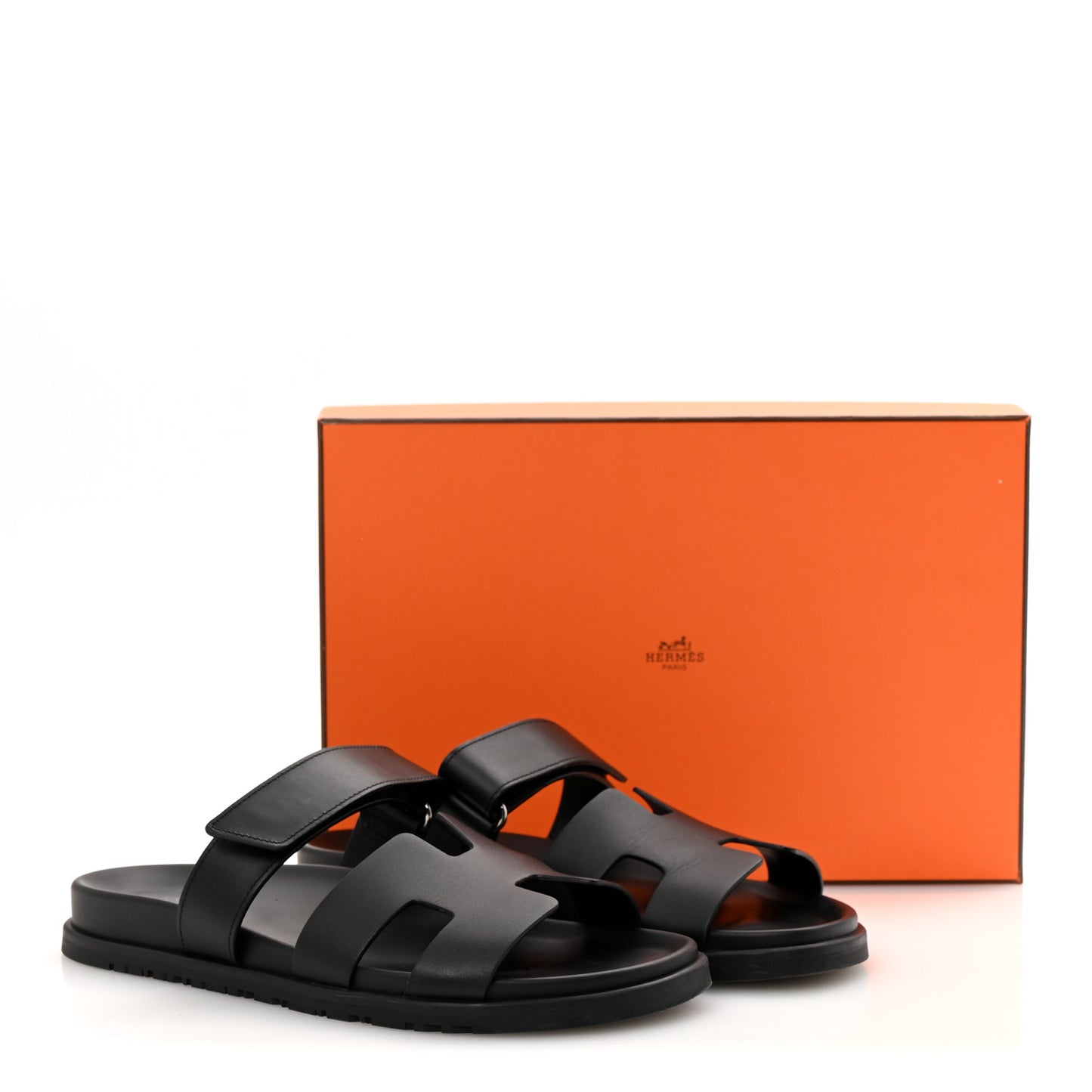 Calfskin Womens Chypre Sandals 40 Black