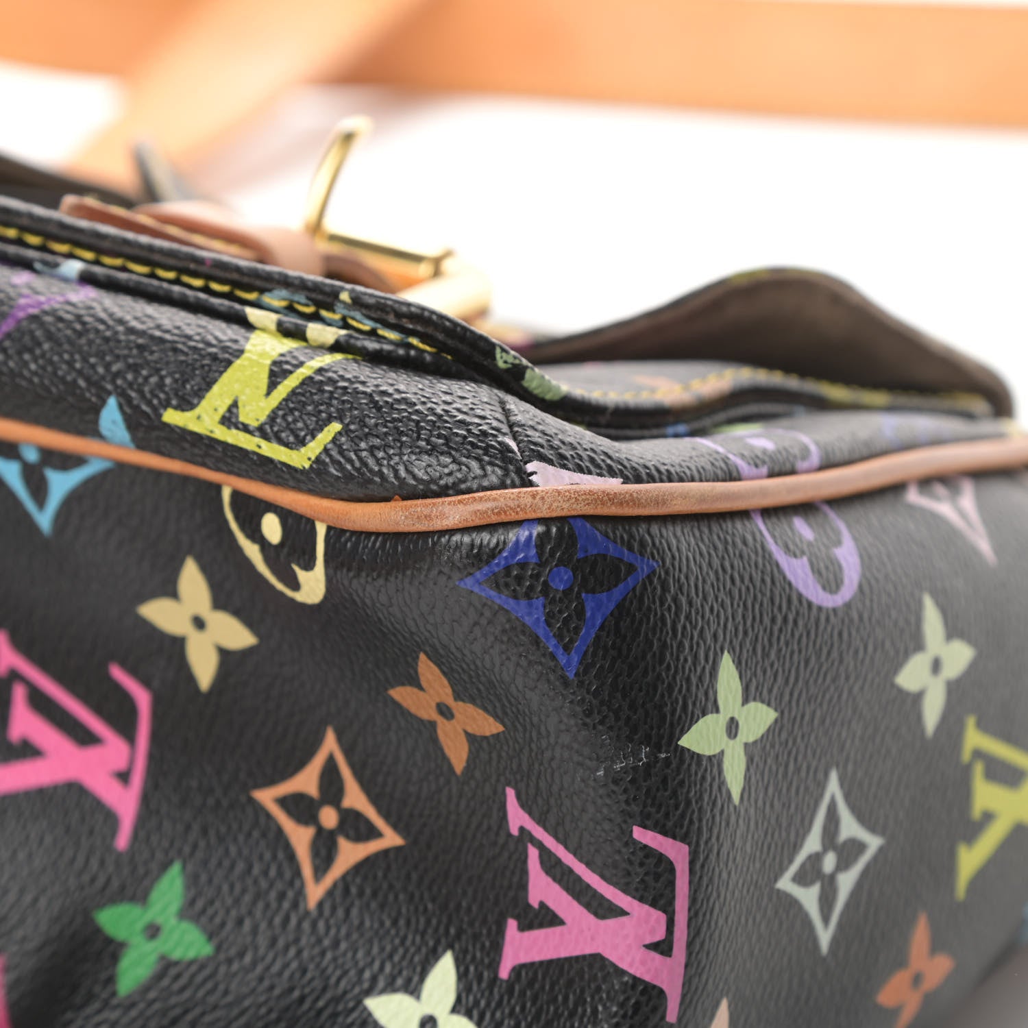 Louis Vuitton Monogram Multicolor Lodge GM Black 10 of 19