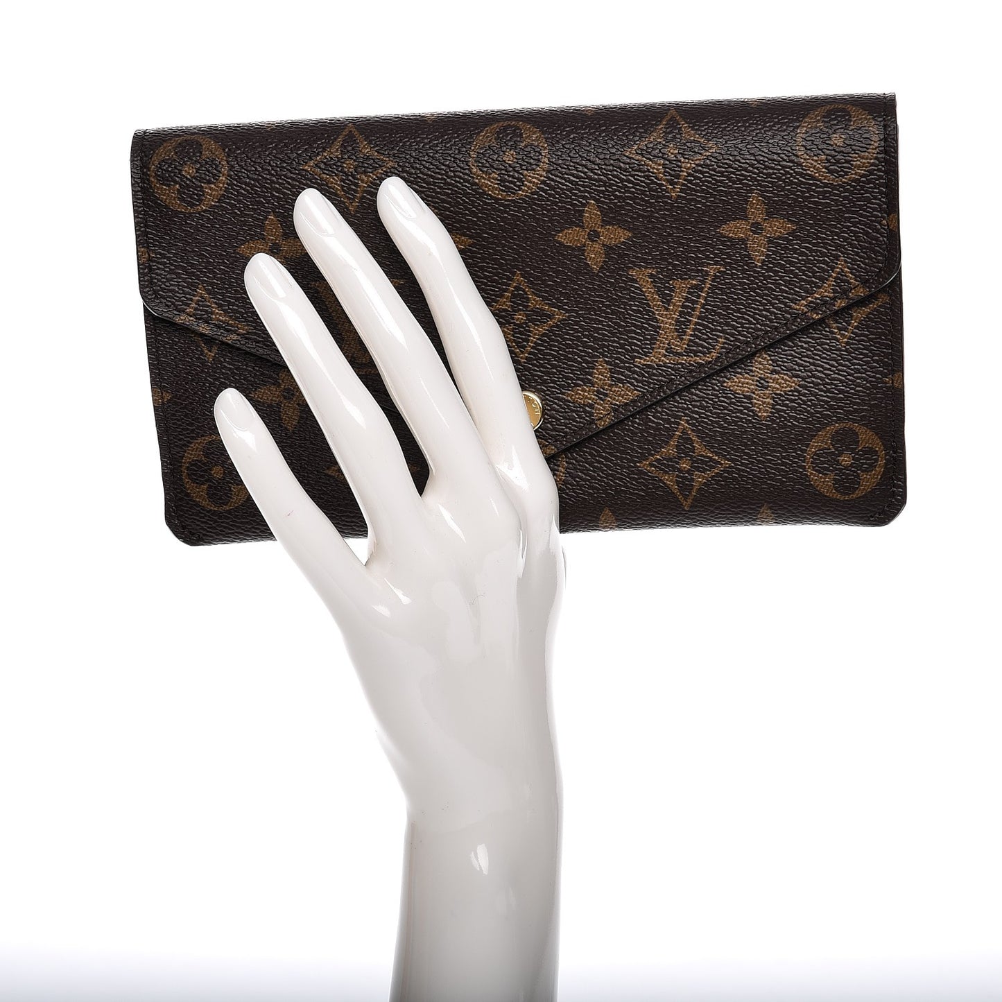 Monogram Jeanne Wallet Rose Ballerine