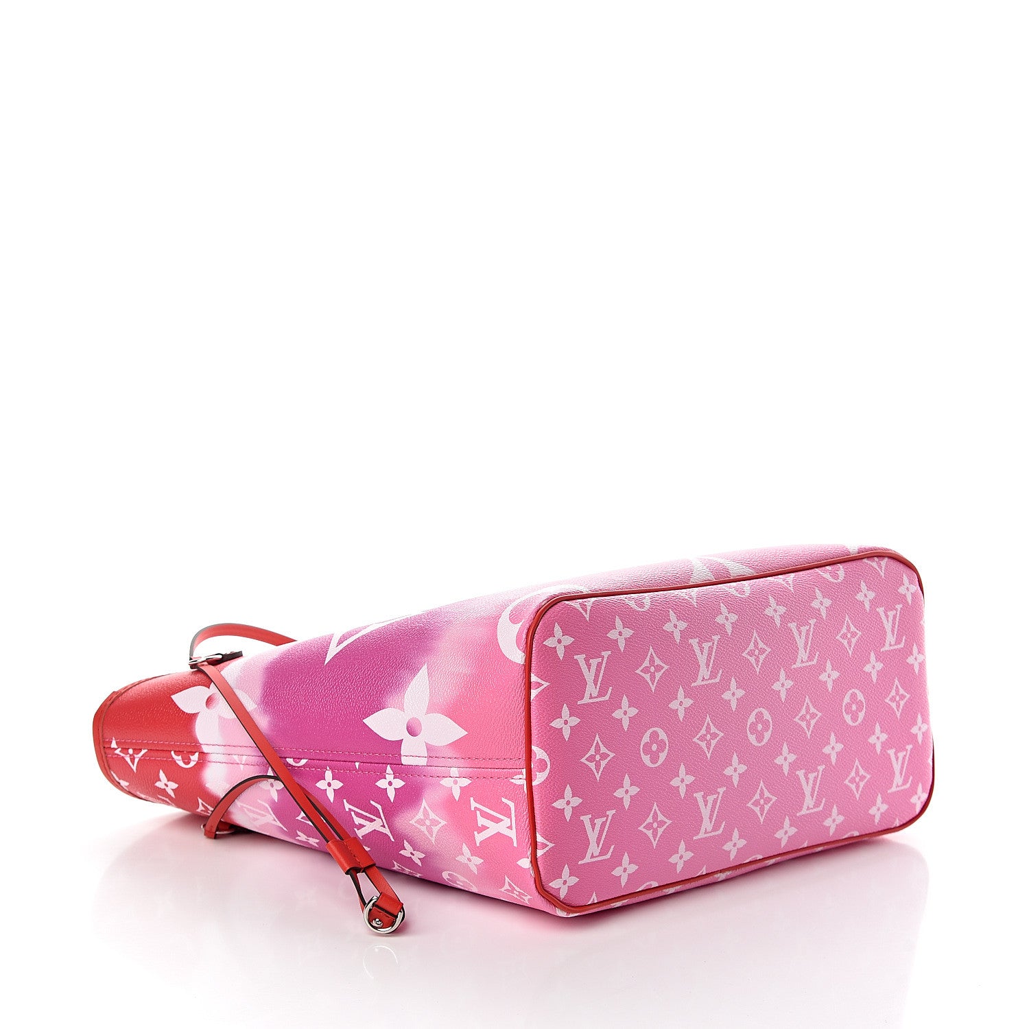 Louis Vuitton Monogram Escale Neverfull MM Rouge 4 of 10