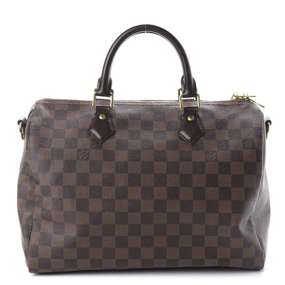 Louis Vuitton Damier Ebene Speedy Bandouliere 30 1 of 10