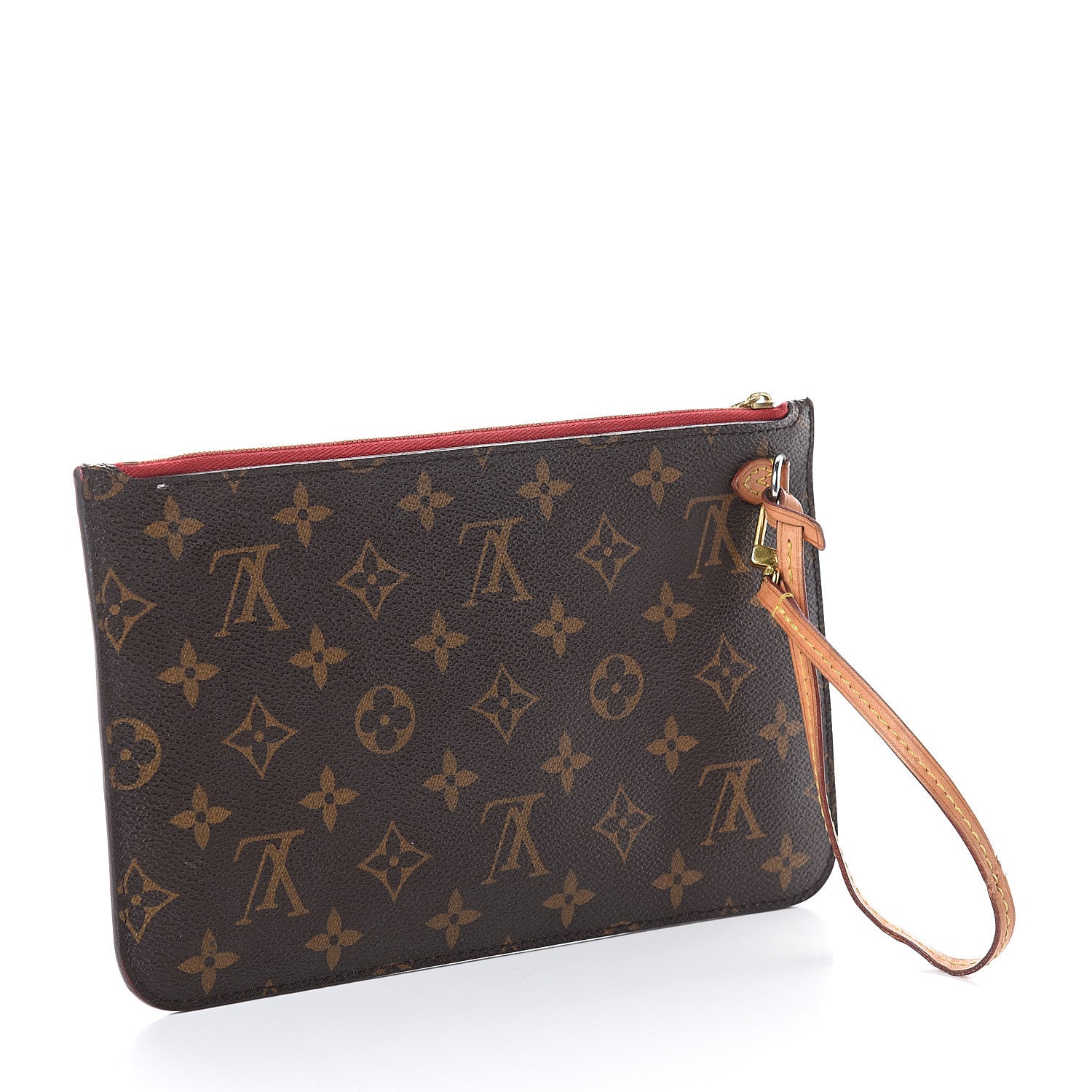 Louis Vuitton Monogram Neverfull MM GM Pochette Cherry 2 of 5