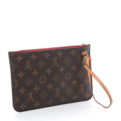 Louis Vuitton Monogram Neverfull MM GM Pochette Cherry 2 of 5