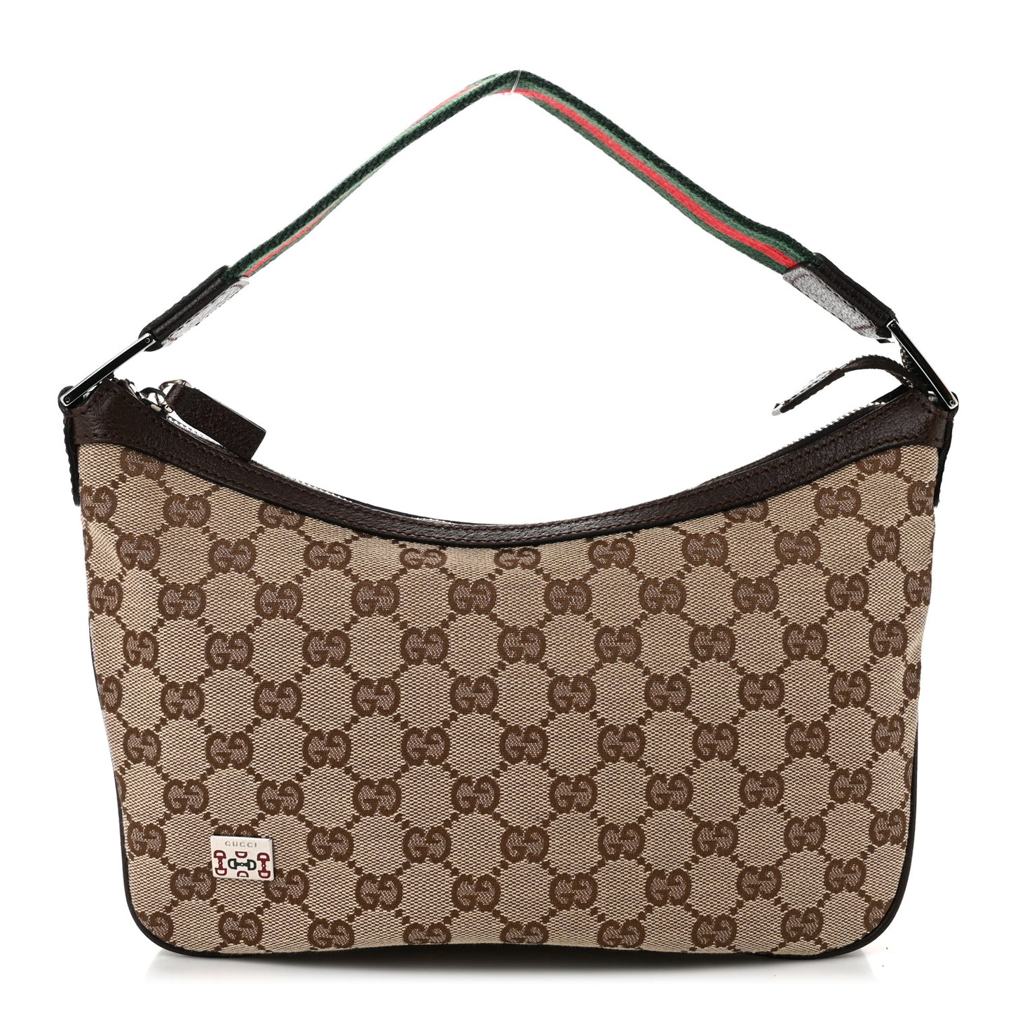 Monogram Medium Pop Hobo Dark Brown