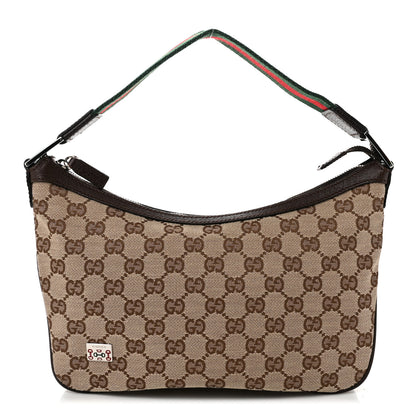 Gucci Monogram Medium Pop Hobo Dark Brown 1 of 10