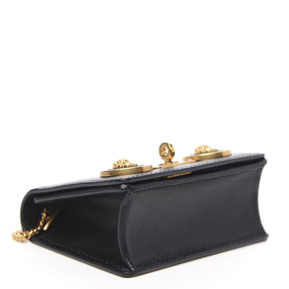 Versace Calfskin Mini Icon Handbag Black 4 of 11