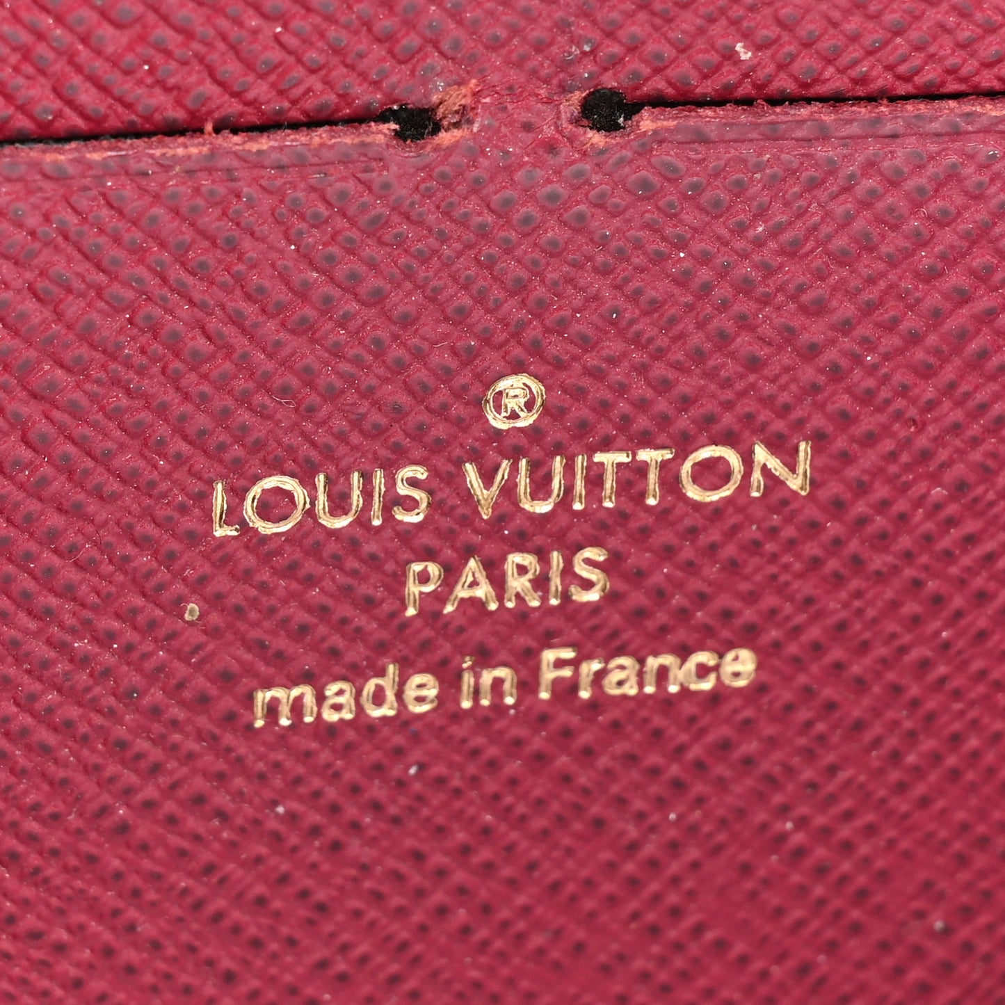 Monogram Clemence Wallet Fuchsia