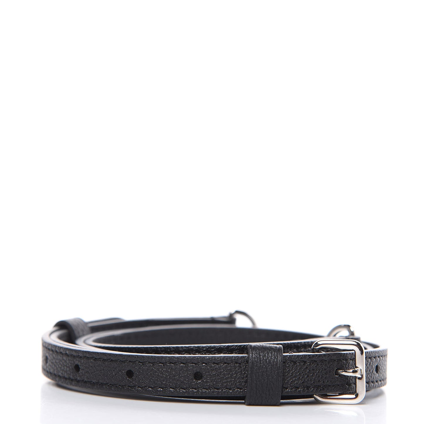 Calfskin Capucines Adjustable Shoulder Strap Black