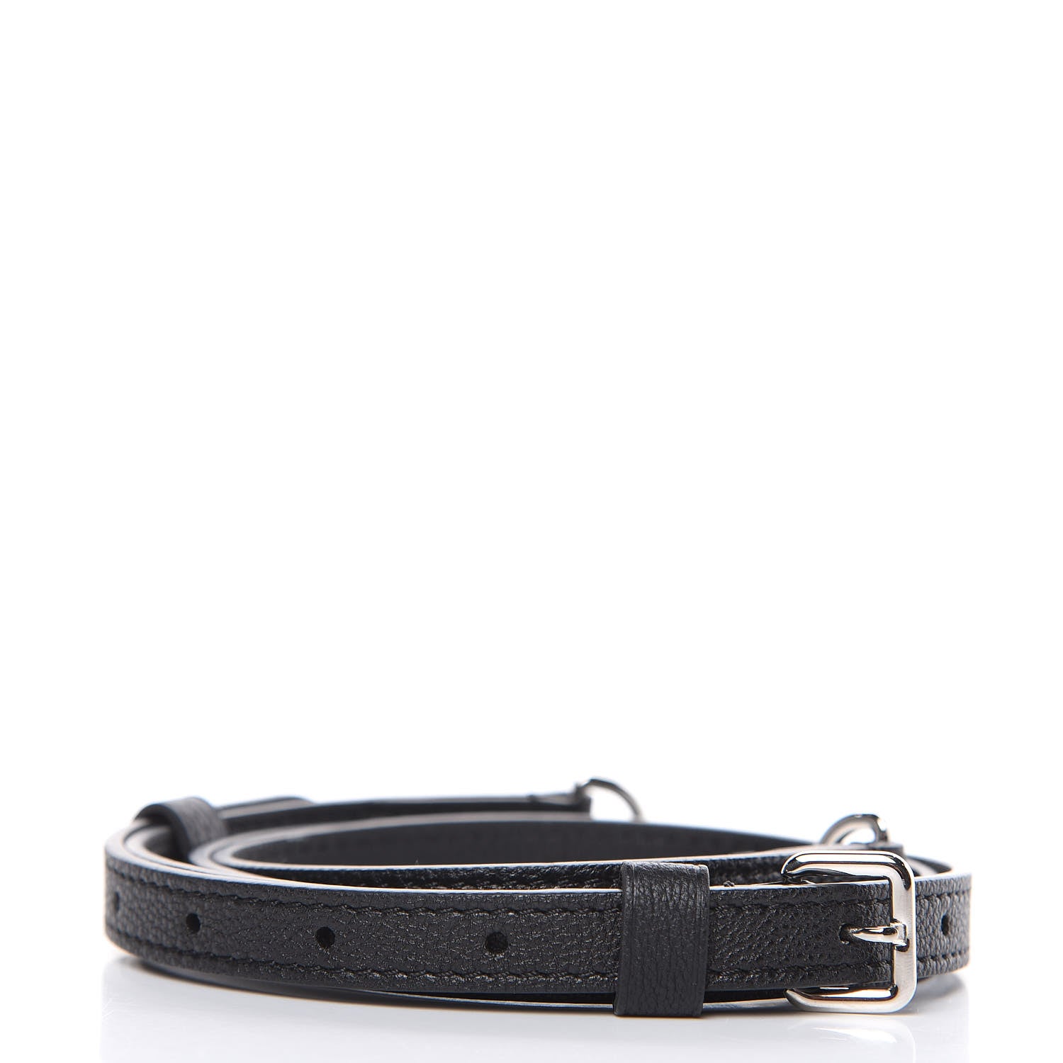Louis Vuitton Calfskin Capucines Adjustable Shoulder Strap Black 2 of 3