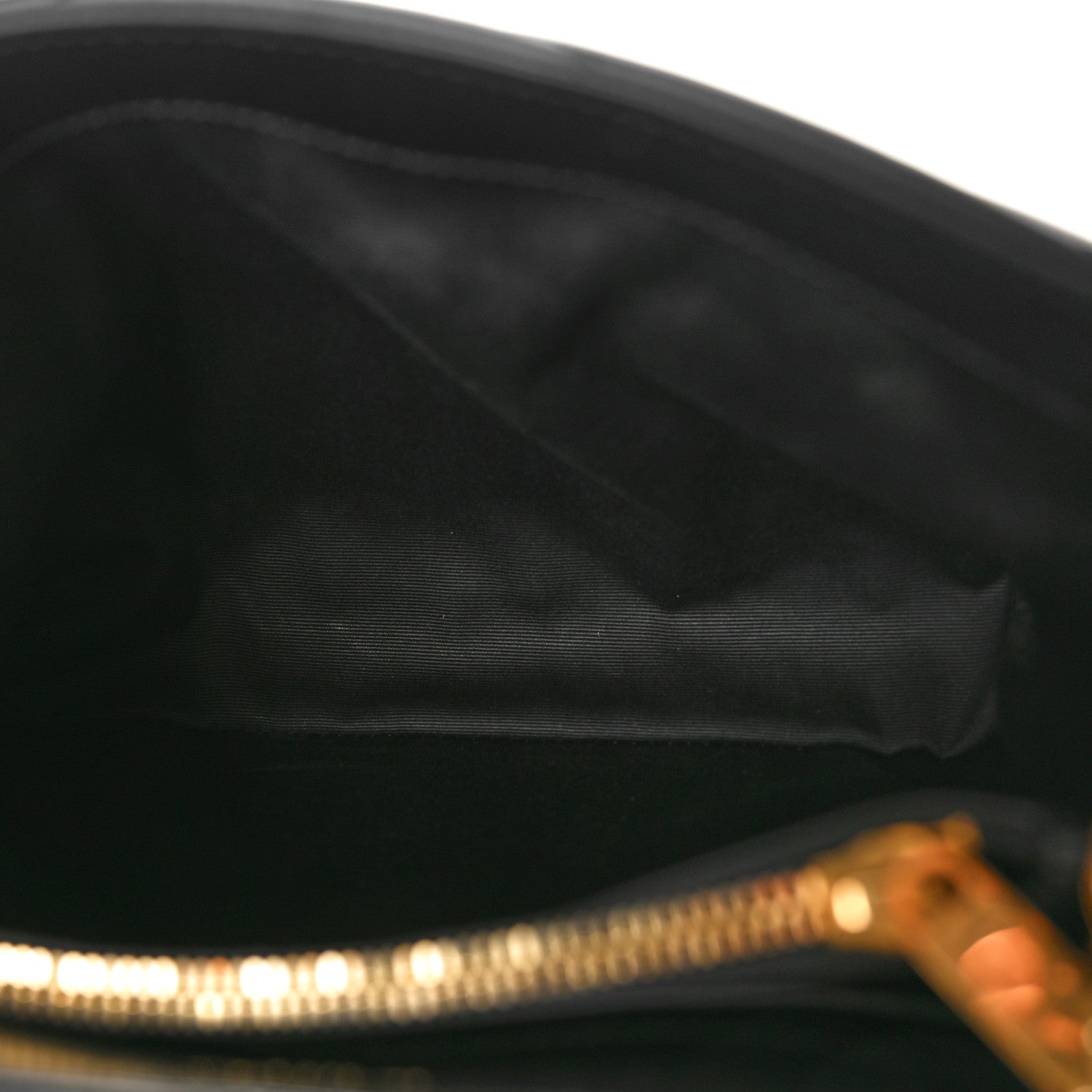 Saint Laurent Calfskin Y Quilted Monogram Small Loulou Chain Satchel Black 5 of 10