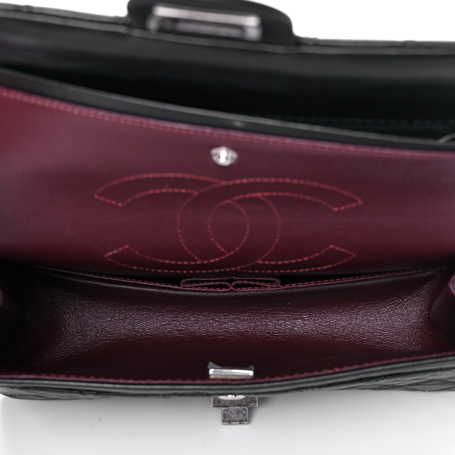 Chanel Aged Calfskin Quilted 2.55 Reissue 225 Flap Black 5 of 15