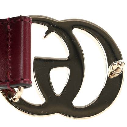 Gucci Plutone Calfskin Double G 30mm Belt 110 44 Rosso 7 of 7