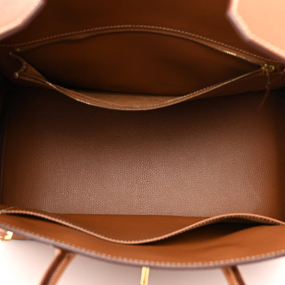 Hermes Epsom Birkin 35 Gold 5 of 16