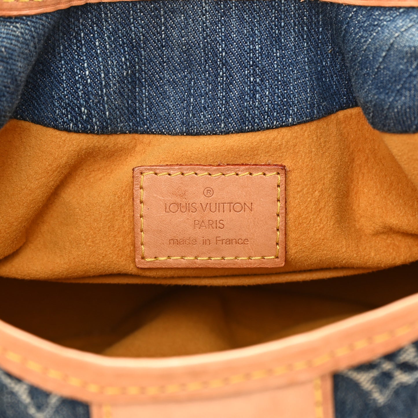 Monogram Denim Pleaty Blue