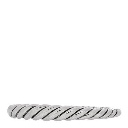 David Yurman Sterling Silver 9.5mm Pure Form Cable Bracelet 1 of 4