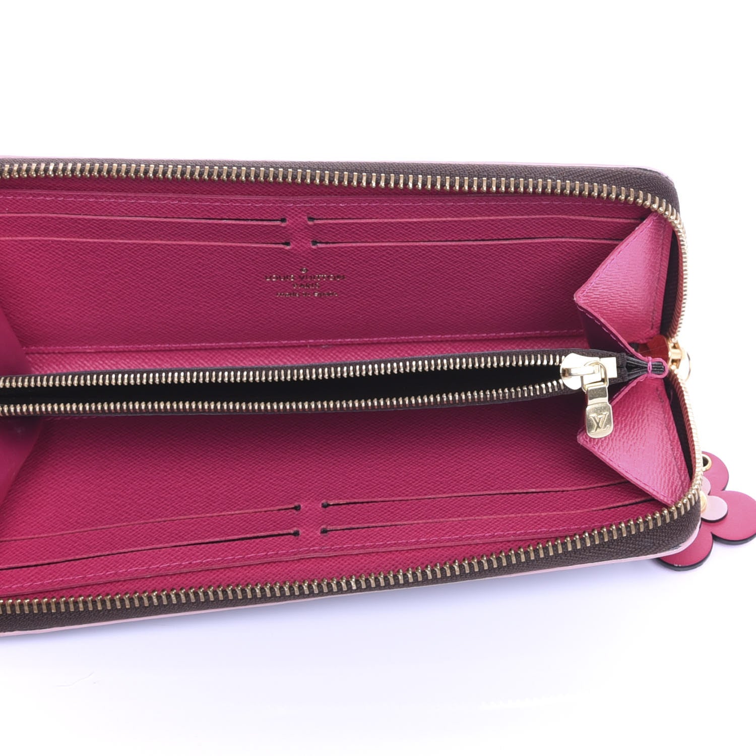 Louis Vuitton Monogram Blooming Flowers Clemence Wallet 5 of 8