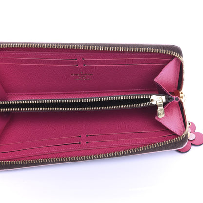 Louis Vuitton Monogram Blooming Flowers Clemence Wallet 5 of 8