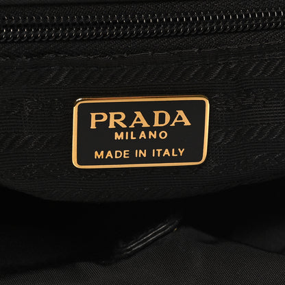 Prada Tessuto Nylon Vela Chain Backpack Black 6 of 10