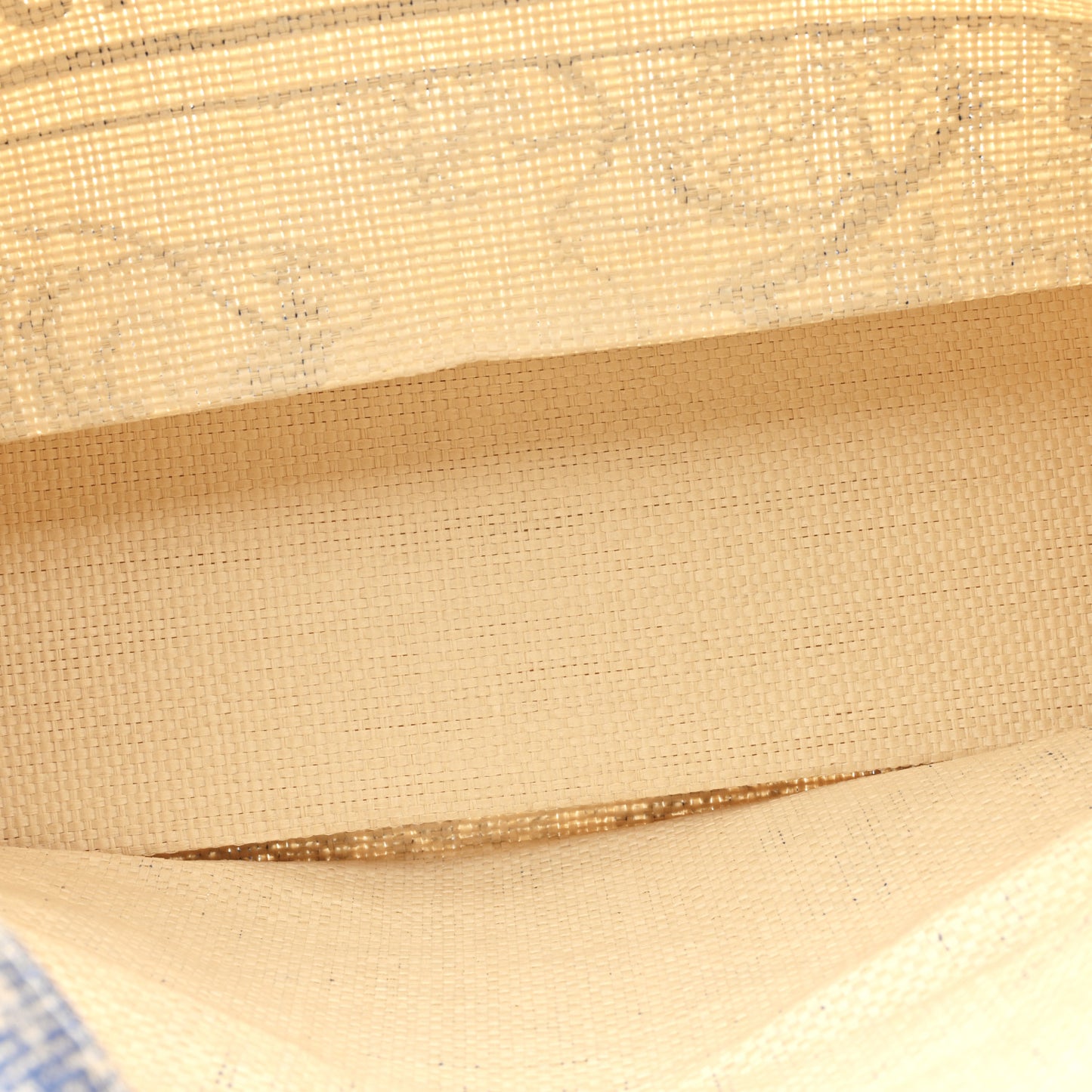 Straw Dioriviera Tote Blue