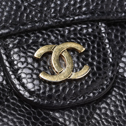 Chanel Caviar Quilted Compact Flap Wallet Black 9 of 9