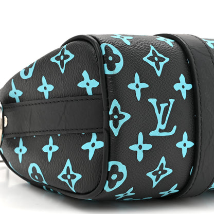 Louis Vuitton Monogram Playground Keepall Bandouliere 25 Black 9 of 10