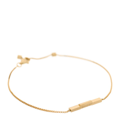 Gucci 18K Yellow Gold Link to Love Bar Bracelet 1 of 6