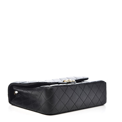Chanel Lambskin Quilted Medium Westminster Pearl Flap Black 4 of 13