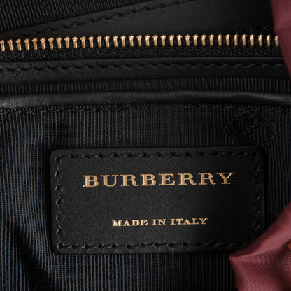 Burberry Nylon Large Rucksack Backpack Burgundy Red 6 of 7
